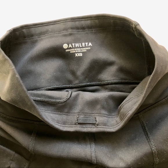Athleta Black Leggings with Pockets Size XXS - Picture 7 of 11